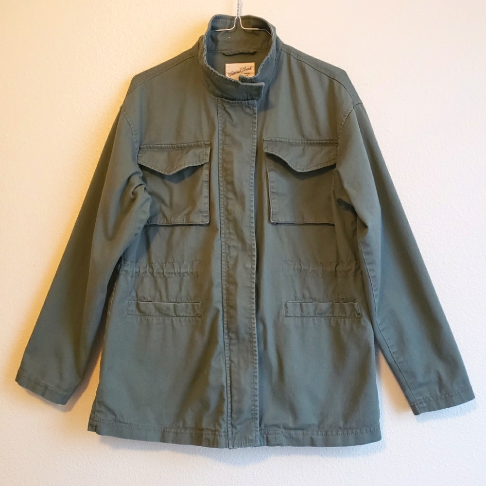 Universal Thread - Olive green anorak utility jacket